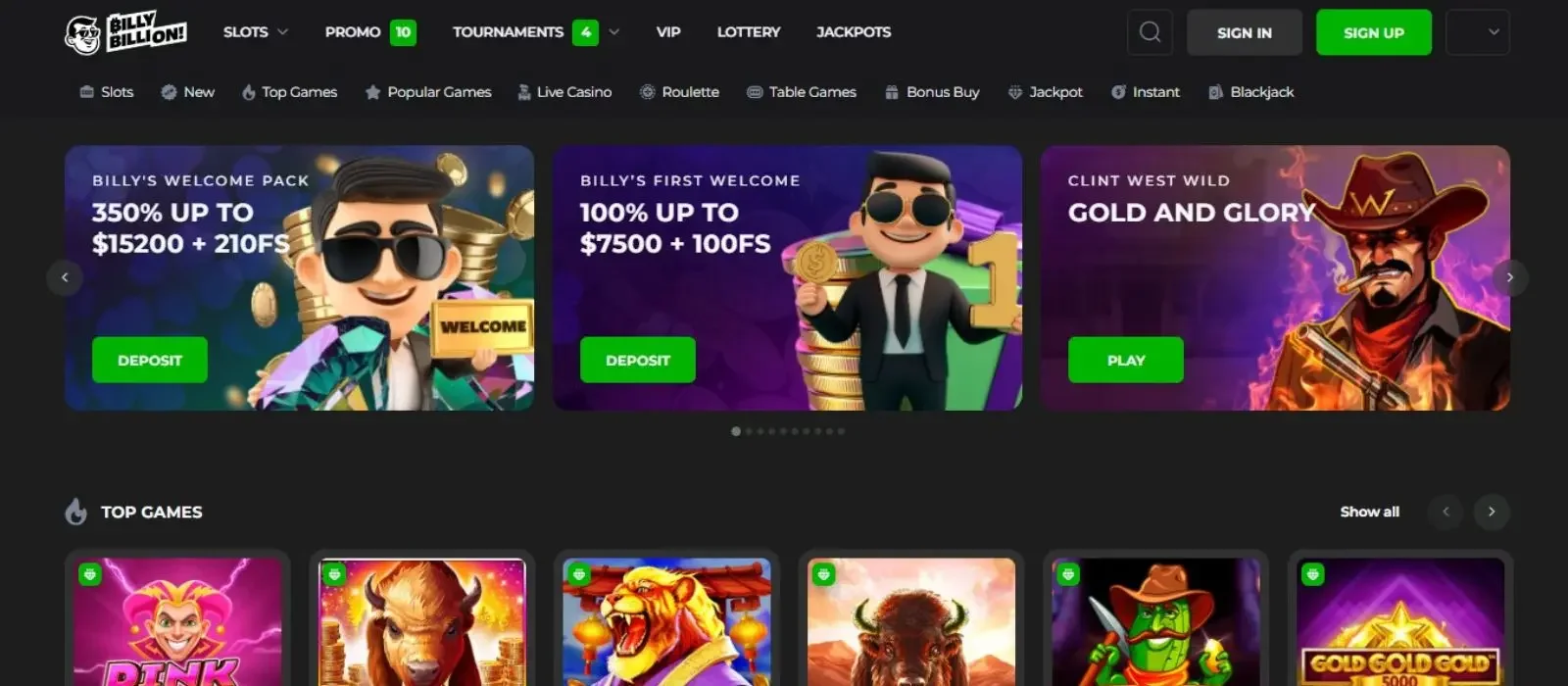 Billy Billion Casino